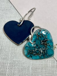 Image 3 of Teal hearts 