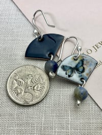 Image 4 of Butterflies with sodalite gemstones 