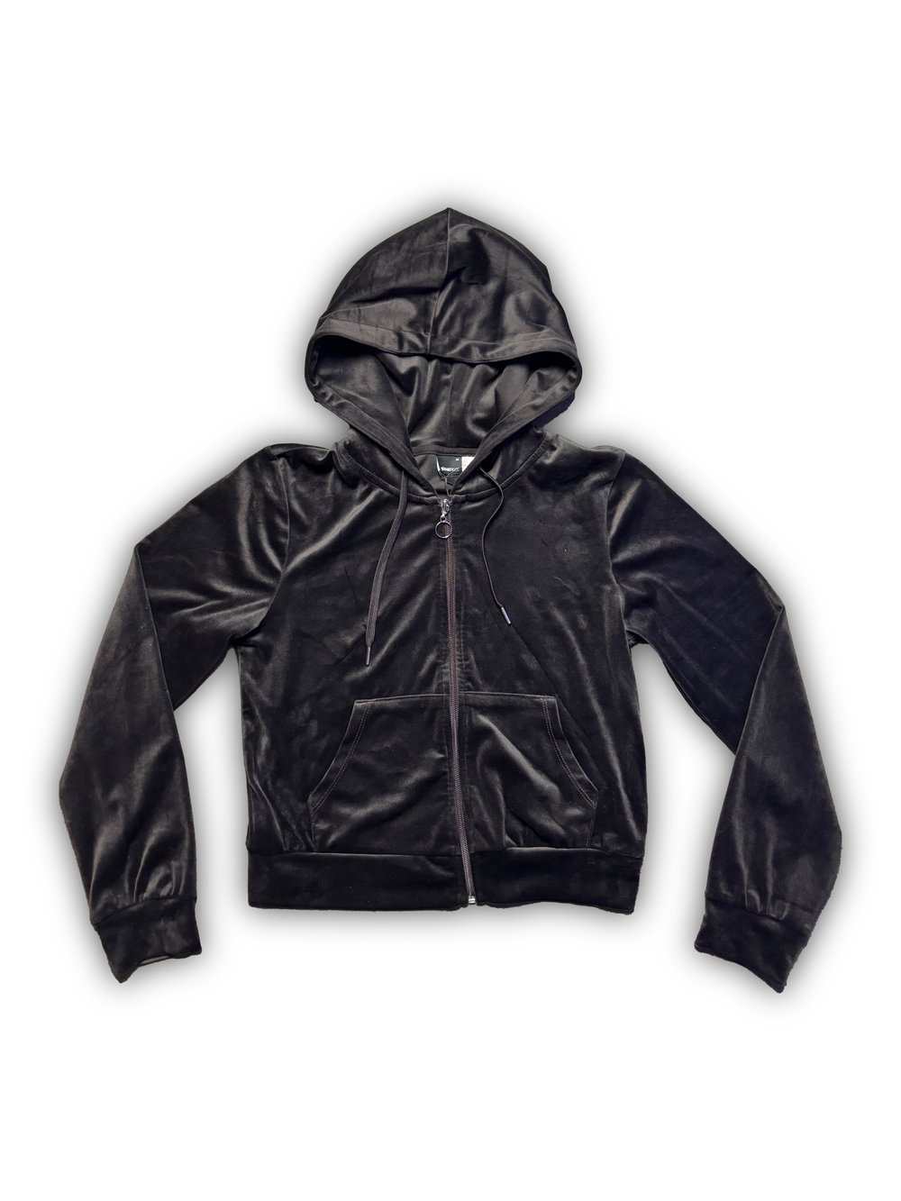 Image of Dark Brown Velour Jacket (M) - Antifa Couture (JA24)