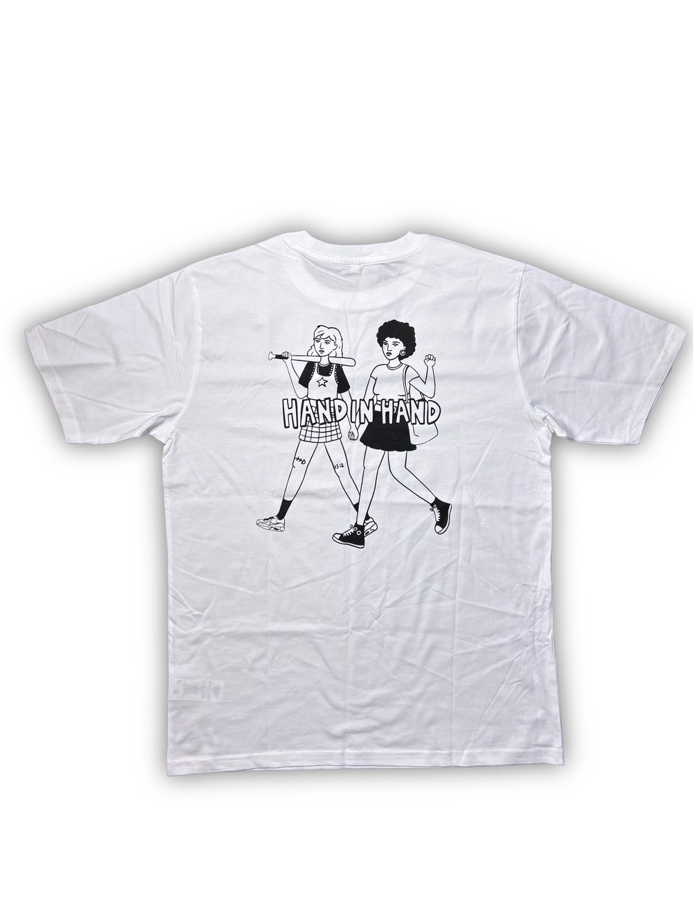 Image of Hand in Hand -Shirt (White)