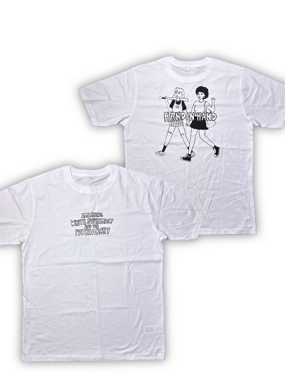 Image of Hand in Hand -Shirt (White)