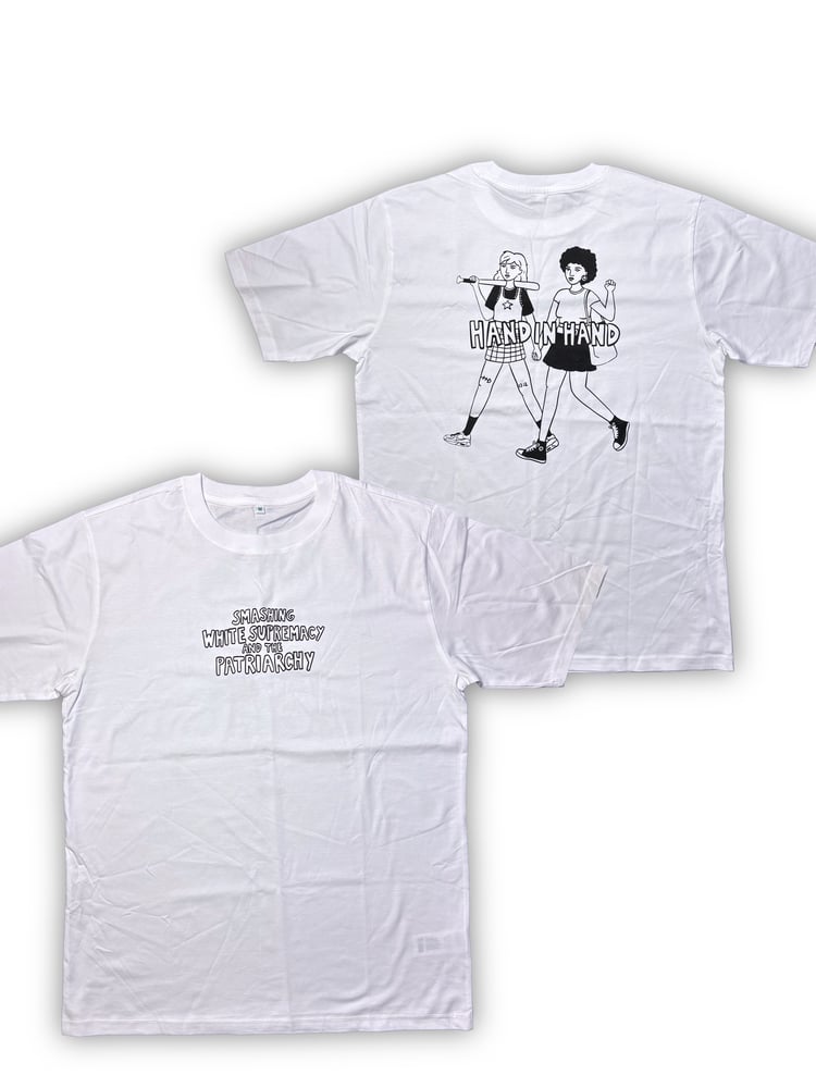 Image of Hand in Hand -Shirt (White)