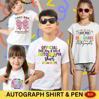 AUTOGRAPH SHIRT & PEN 