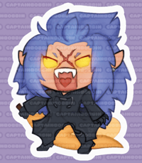 mini Berserk Banana Saix Sticker