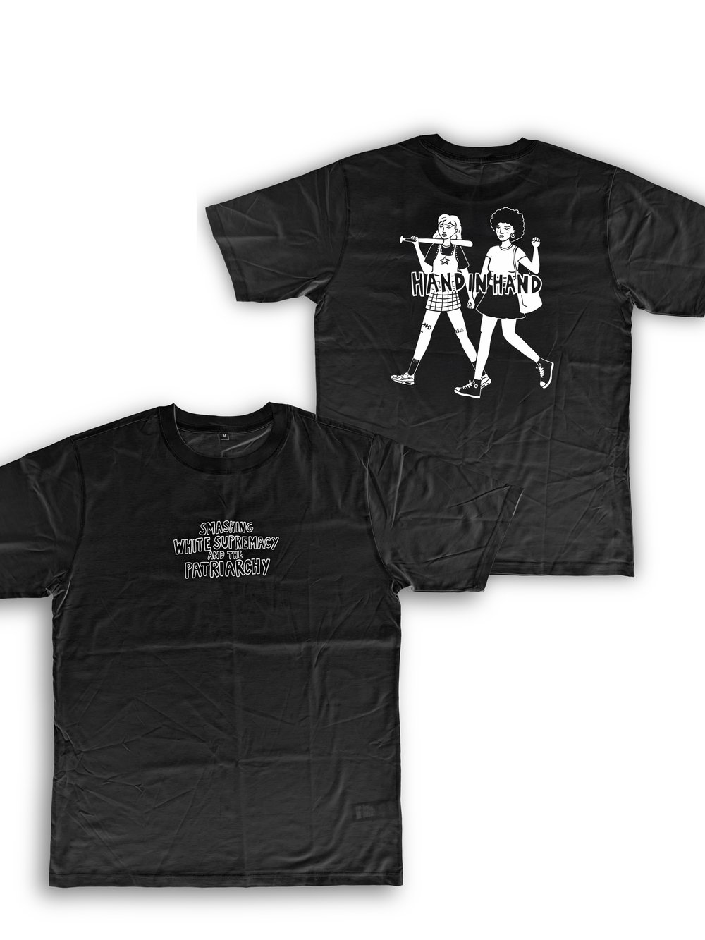 Image of Hand in Hand - Shirt (black)