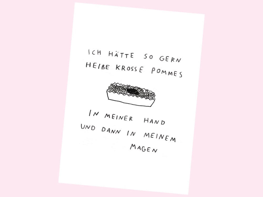 Image of POSTKARTE Pommes