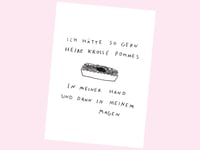 Image 1 of POSTKARTE Pommes