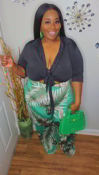Image 1 of Island Babe's Favorite(Green & Black)