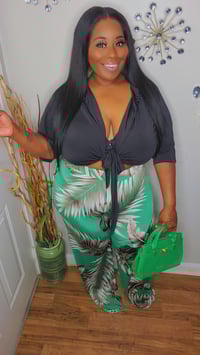 Image 3 of Island Babe's Favorite(Green & Black)