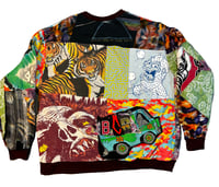 Image 2 of Upcycled crew neck 2x