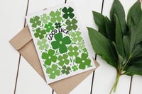 Image 4 of Good Luck Clover Card