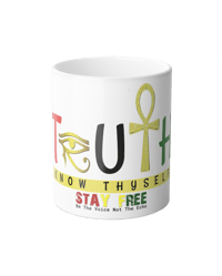 Image 5 of TRUTH BE THE VOICE NOT THE ECHO COLOR CHANGING MUG
