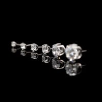 Image 2 of Prong-Set White CZ