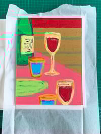 Image 1 of Red Wine And Water 