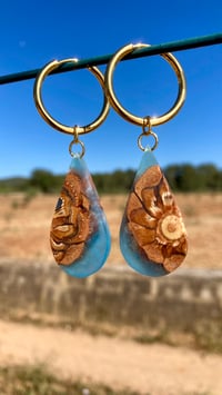 Orecchini in legno -  Gota Pigna