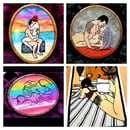 Image 9 of Custom Multimedia Hoop Commission