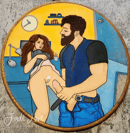 Image 17 of Custom Multimedia Hoop Commission