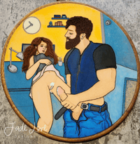 Image 17 of Custom Multimedia Hoop Commission