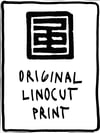 £ 25 LINOCUT PRINT - E5 BAKEHOUSE