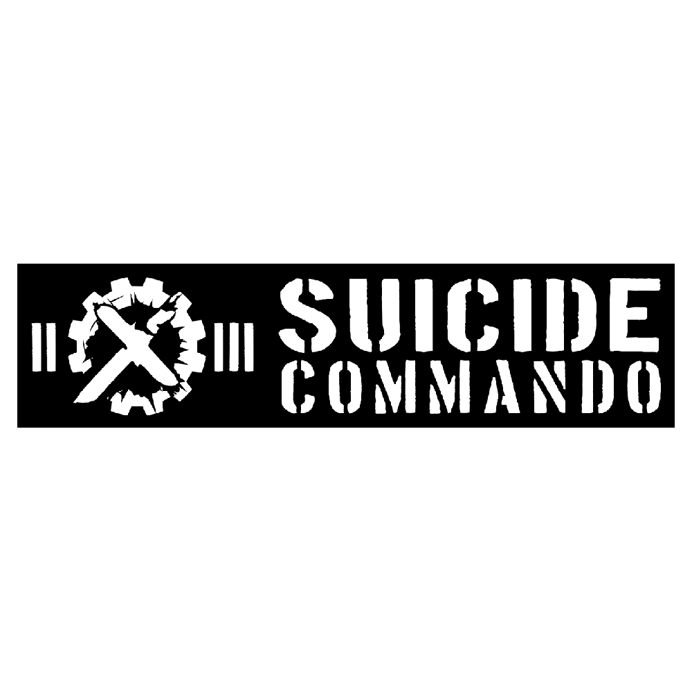 Image of SUICIDE COMMANDO logo sticker