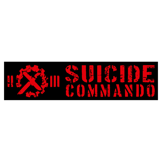 Image of SUICIDE COMMANDO logo sticker