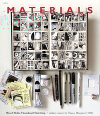 Image 6 of Mixed Media Thumbnail Sketching ONLINE