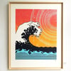 "LA ULTIMA OLA 3" <br>(art-print)
