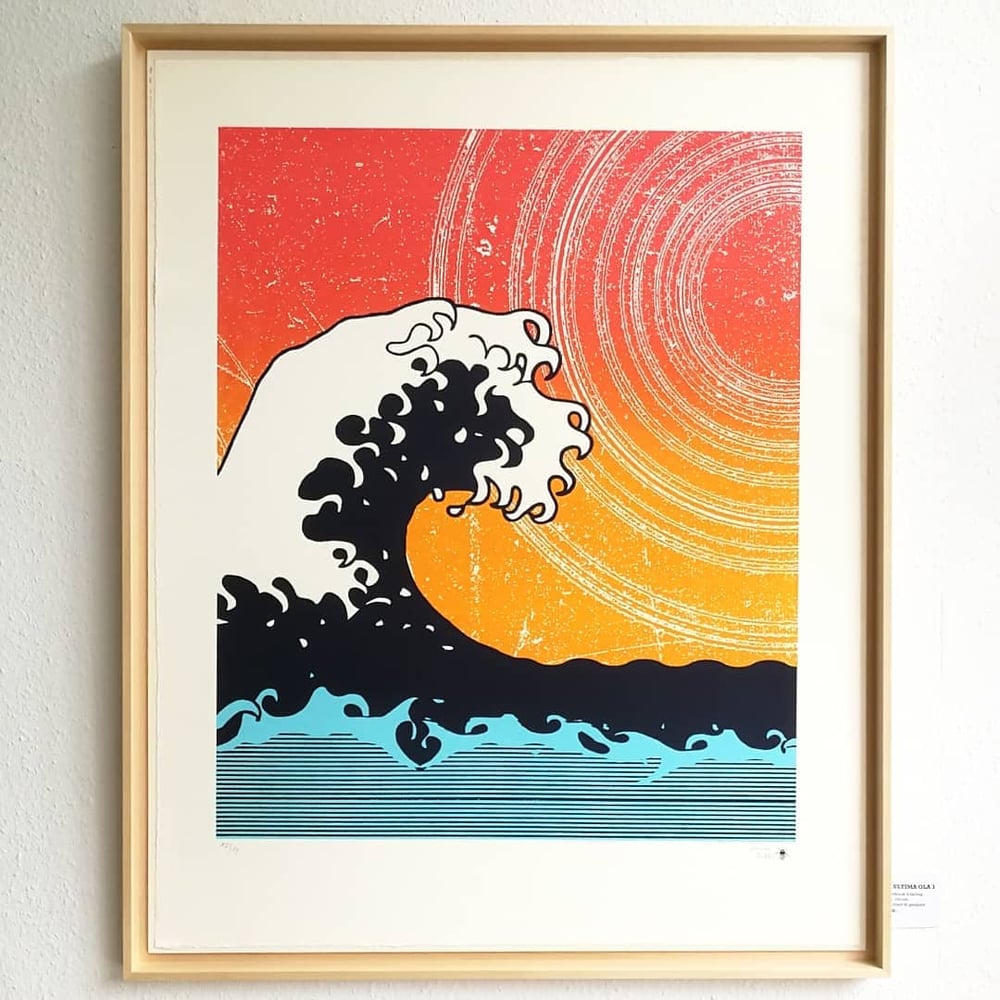 "LA ULTIMA OLA 3" <br>(art-print)
