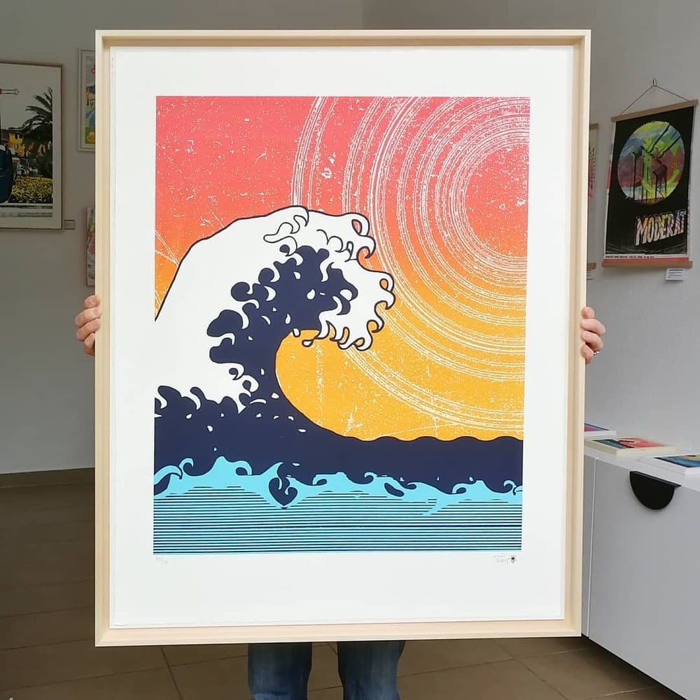 "LA ULTIMA OLA 3" <br>(art-print)