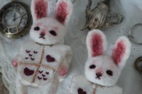 Image 2 of White Rabbit Doll Charms