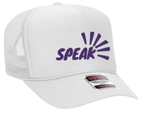 Image 2 of SPEAK Printed Trucker Cap - 3 color options