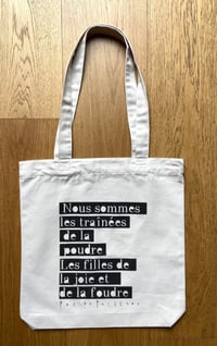 Image 3 of Tote bag "LES FILLES DE LA FOUDRE" - COLLAB' PETITE POISSONE