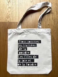 Image 2 of Tote bag "LES FILLES DE LA FOUDRE" - COLLAB' PETITE POISSONE
