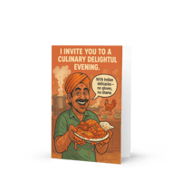Image 2 of Spicy Dinner - Greeting card