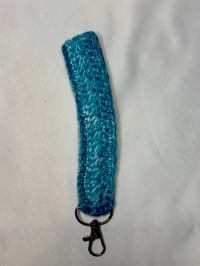 Image 3 of Wristlet Keychains - Daisy Pattern