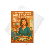 Image 3 of Cheers, Queen - Greeting card