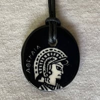 Image 3 of Porcelain Athena Pendant