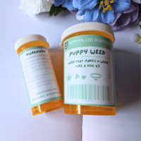 Image 2 of Puppy Weed Storage Bottle