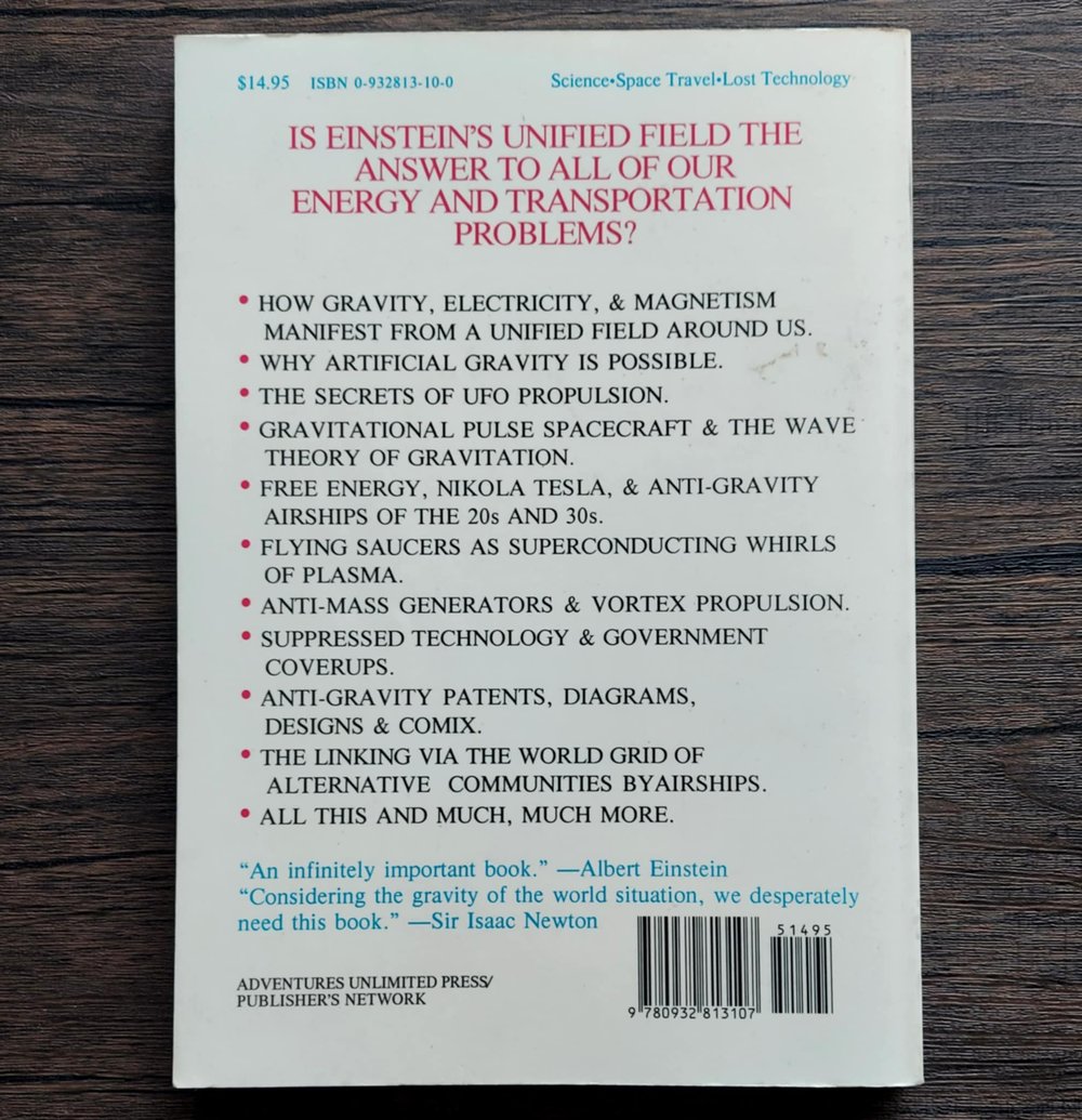 Anti-Gravity and the Unified Field, by David Childress