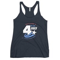 Image 1 of Rutland Fourth of July Logo Tank Top
