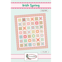 Image 2 of IRISH SPRING Pattern Only 77" x 88" by Carrie-Along Quilts