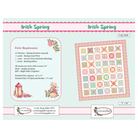 Image 4 of IRISH SPRING Pattern Only 77" x 88" by Carrie-Along Quilts