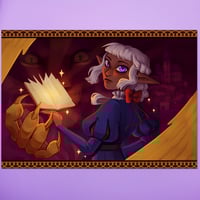 DUNGEON MESHI Crumbling Castle Print