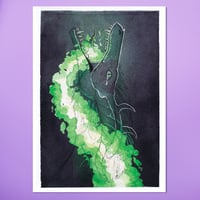 CONSUMING FLAME Print