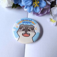 Image 2 of Certified Yapper Button Pin