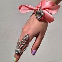 Image 2 of Tied by You Ribbon Necklace/Bracelet