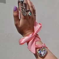 Image 5 of Tied by You Ribbon Necklace/Bracelet