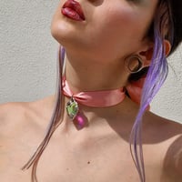Image 3 of Tied by You Ribbon Necklace/Bracelet