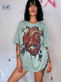 Image 3 of “SAGITTARIUS” CUSTOM HAND PAINTED T-SHIRT XL