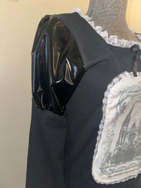 Image 4 of "monophobia" print cutsew + pvc OP